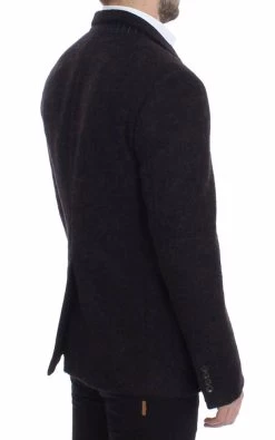 Dolce & Gabbana Dolce Gabbana Bordeaux Alpaga Two Button Blazer -Fashion Menswear Shop 20b7270f3da6a22e39a98d2ce886c324