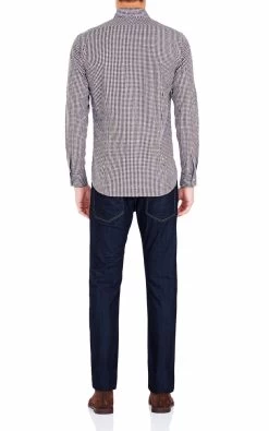 Oxford Men's Kenton Slim Fit Shirt - Brown 8 Oxford Men's Kenton Slim Fit Shirt - Brown -Fashion Menswear Shop 21069d46adec82f0926f16771921dafa