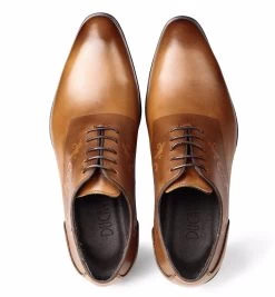 Ducavelli Men's Tuxedo Genuine Leather Classic Shoes - Tobacco -Fashion Menswear Shop 2109cd20 1fcf 4615 be2a 102a232ac126