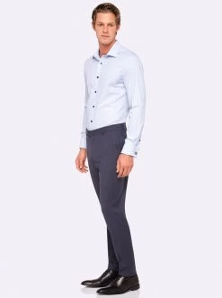 Oxford Men's New Hopkins Suit Pant - Blue -Fashion Menswear Shop 2193847062933dc9333c7061fbaffb29