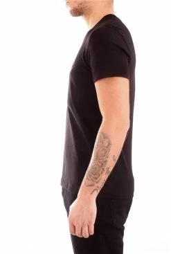Bikkembergs Black Cotton T-Shirt -Fashion Menswear Shop 258c82550f4de6a232f1b662e36e8a30