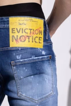 DSQUARED2 Dsquared² Blue Cotton Jeans & Pant 9 DSQUARED2 Dsquared² Blue Cotton Jeans & Pant -Fashion Menswear Shop 26d3b93256252022002ebe6861e29855