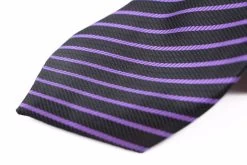 Mens Black & Purple Striped 8Cm Patterned Neck Tie -Fashion Menswear Shop 26f6f86ce150687966f8684fcf104340
