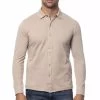 Verri Beige Cotton Shirt