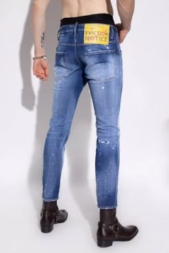 DSQUARED2 Dsquared² Blue Cotton Jeans & Pant 7 DSQUARED2 Dsquared² Blue Cotton Jeans & Pant -Fashion Menswear Shop 293e2493fde5936984a510d416f85d05