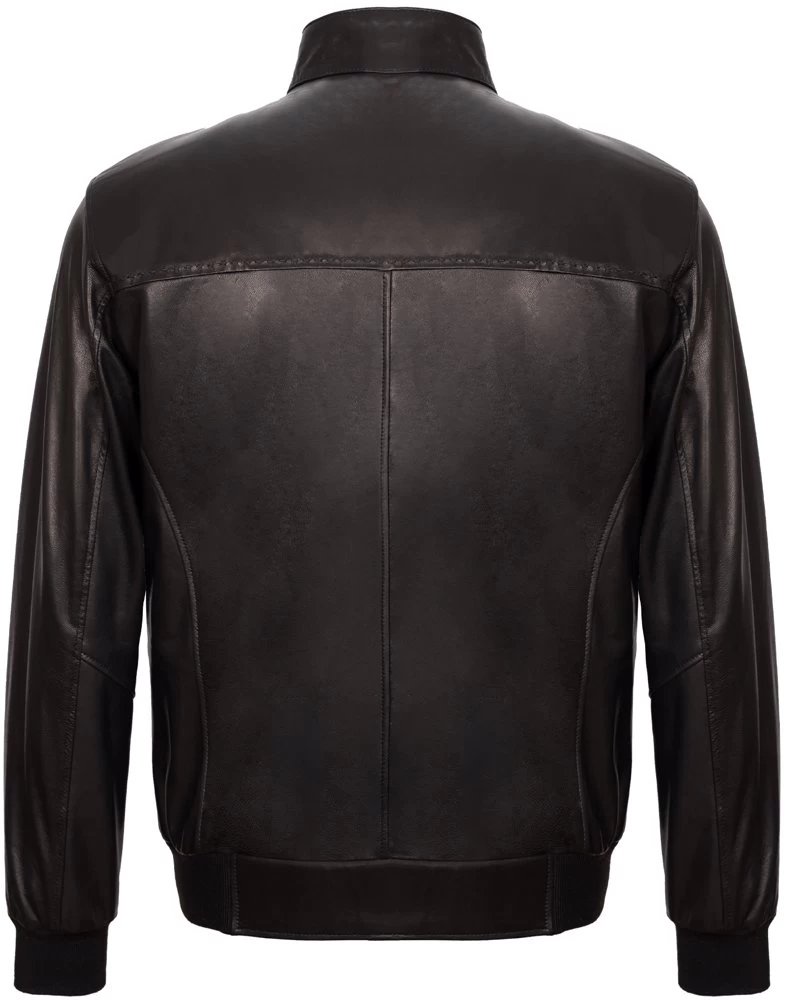 Paul Parker Men's Leather Jacket - Black 2 Paul Parker Men's Leather Jacket - Black - Image 2