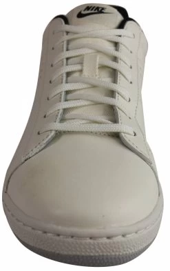Nike Mens Tennis Classic Ultra Leather Lace Up Casual Shoes - White/Black -Fashion Menswear Shop 2c26e877d47e09af260bf751283bcf5e