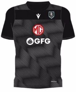 MACRON Port Adelaide Power FC Run Out Poly Dry Shirt 2021