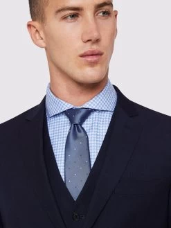 Oxford Men's Auden Wool Suit Jacket - Ink -Fashion Menswear Shop 2cf8a5848ec6ad2e0b3f38e200abab39