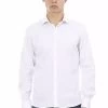 Baldinini Trend White Cotton Shirt