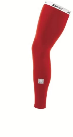 Santini Totum Leg Warmers - Red