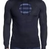 Jared Lang Mens Wool-Blend Sweater