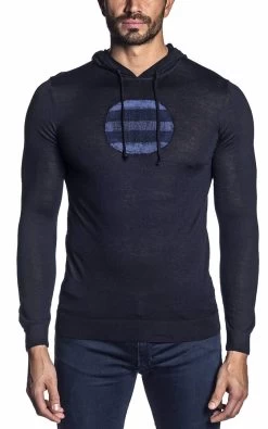 Jared Lang Mens Wool-Blend Sweater