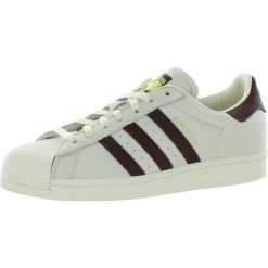 Adidas Men's Athletic Shoes Casual And Fashion Sneakers - Color: Owhite/Maroon/Owhite