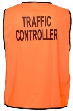 Prime Mover Traffic Controller Hi-Vis Vest Class D 3x Pack - Yellow -Fashion Menswear Shop 326657b4842d78a511eb6194c055821c
