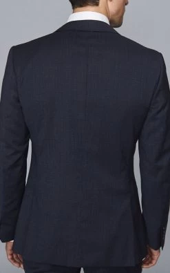 Reiss Men's Grit Single Breasted Microtex Suit Jacket - Navy -Fashion Menswear Shop 32ae5fb9 d26a 48e6 9da6 fe3c99976a36