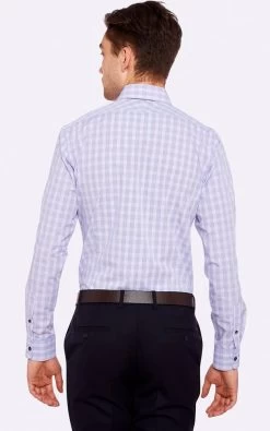 Oxford Men's Beckton Checked Shirt - Pink 10 Oxford Men's Beckton Checked Shirt - Pink -Fashion Menswear Shop 32cc6e0c6e6eec82282aded1ef234a66