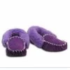 Merino Craft Moccasins - Purple