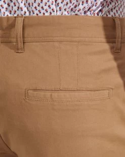 Oxford Men's Danny Casual Organic Cotton Chinos - Tan -Fashion Menswear Shop 354a57bdcf2070a400b1d00207ed4ddb
