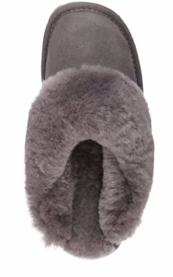 EMU Australia EMU Platinum Eden Charcoal Sheepskin Slippers - Grey 9 EMU Australia EMU Platinum Eden Charcoal Sheepskin Slippers - Grey -Fashion Menswear Shop 367286b1597849e7042d56eb6c88ce72