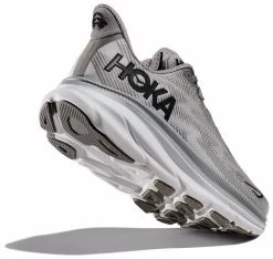 HOKA Clifton 9 Shoe - Harbor Mist/Black - Mens Shoes -Fashion Menswear Shop 36f7f68d40f85c05fb8e550b0ccc8068