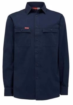 Mens Hard Yakka Heritage Workers Long Sleeve Shirt Workwear Ink Y04425