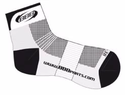 Bbb-Cycling TechnoFeet Socks BSO-01 - White/Black