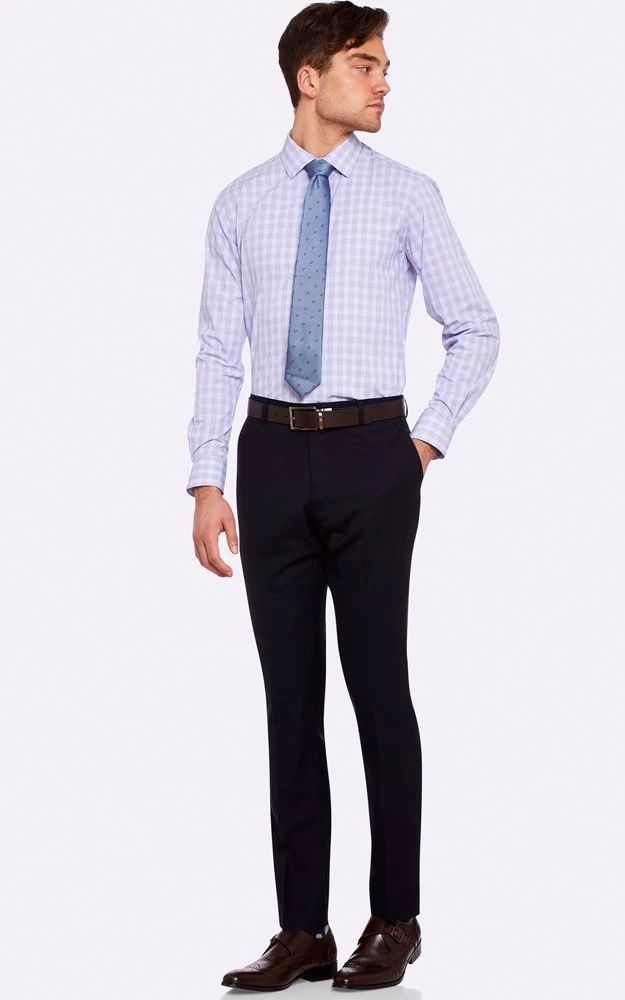 Oxford Men's Beckton Checked Shirt - Pink 6 Oxford Men's Beckton Checked Shirt - Pink - Image 6