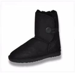 Merino Craft Short One Button UGG - Black