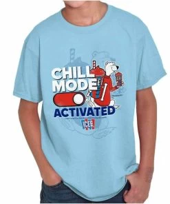 ICEE Bear Blue Chill Mode Activated T-Shirt