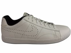 Nike Mens Tennis Classic Ultra Leather Lace Up Casual Shoes - White/Black