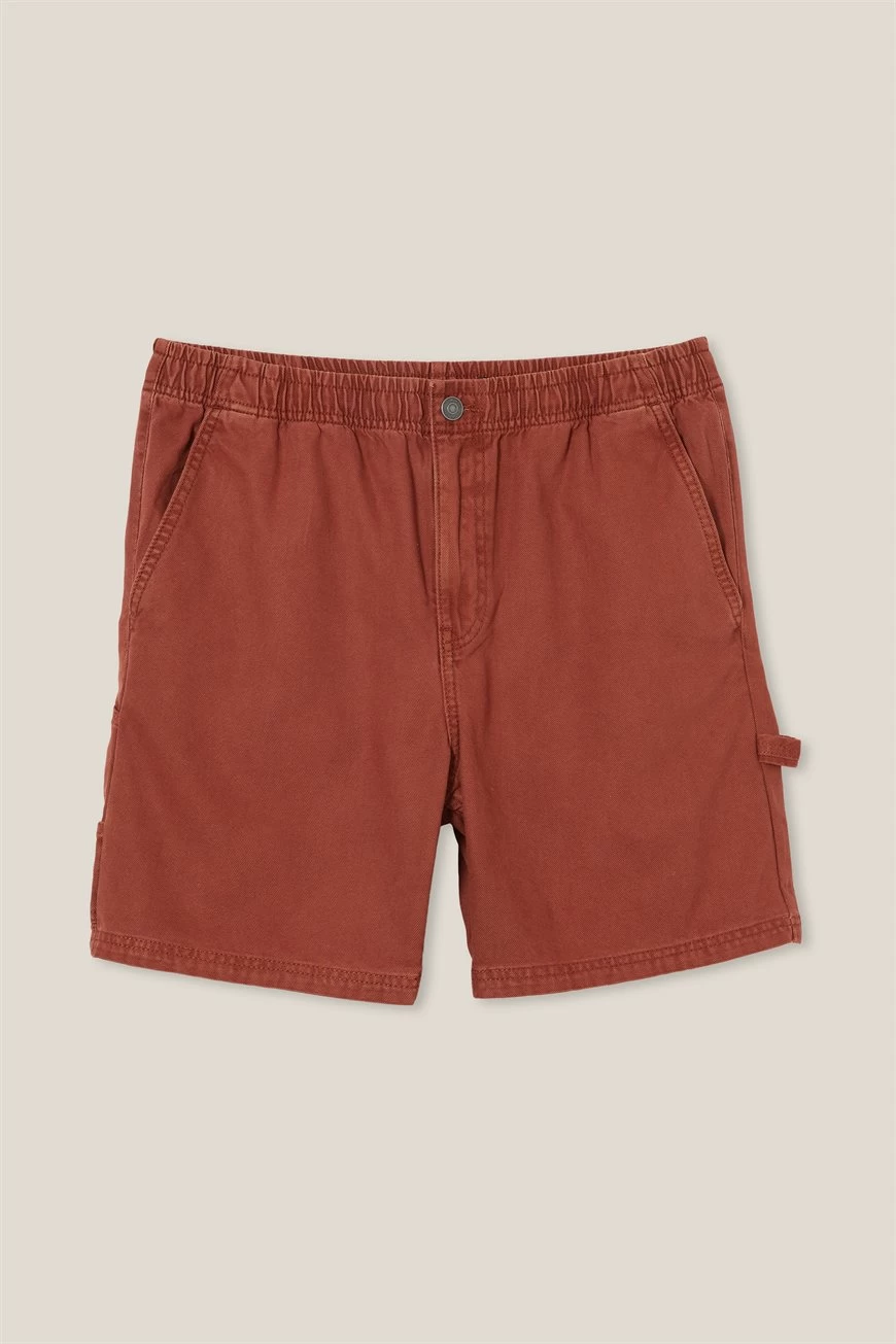 Cotton On Worker Chino Short Orange 5 Cotton On Worker Chino Short Orange - Image 5
