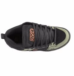 Mens DVS Comanche Black Olive Orange Nubuck -Fashion Menswear Shop 3c26e639ea1815be4099a05d41c23318