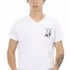 Trussardi Action White Cotton T-Shirt