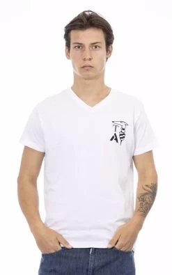 Trussardi Action White Cotton T-Shirt