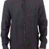 Costume National Gray Linen Casual Shirt