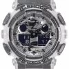 Casio G-Shock Analog Digital Camouflage Dial Quartz GA-100SKC-1A GA100SKC-1 200M Men's Watch