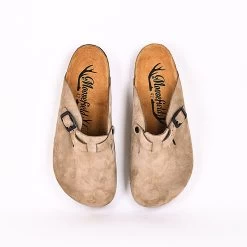 Moosefield Men's Boston Leather Sandals - Beige -Fashion Menswear Shop 3dabf36623662301b50f1c22cc09d261