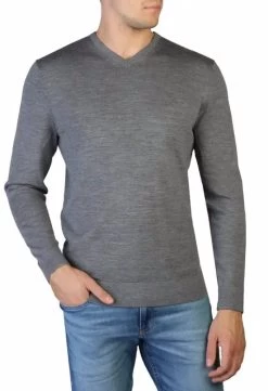 Calvin Klein K10K110423 P4A Sweaters For Men Grey