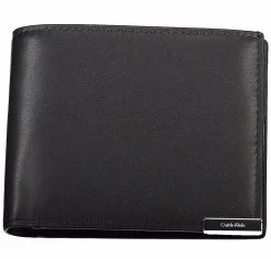 Calvin Klein Black Polyurethane Wallet