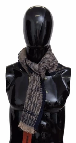 Missoni Multicolor Patterned Cashmere Unisex Wrap Scarf