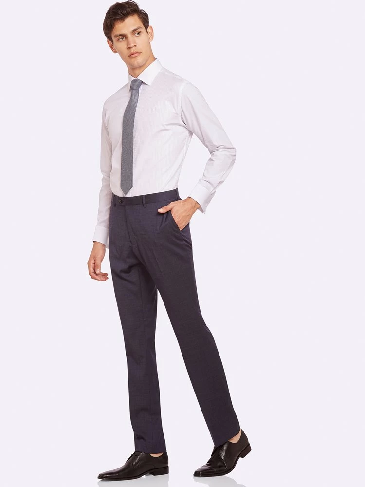 Oxford Men's New Hopkins Wool Strch Trser Gunmt - Gunmetal 7 Oxford Men's New Hopkins Wool Strch Trser Gunmt - Gunmetal - Image 7