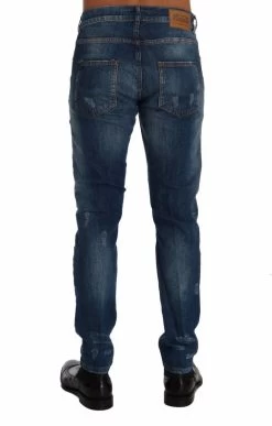 Frankie Morello Blue Wash Perth Slim Fit Jeans 10 Frankie Morello Blue Wash Perth Slim Fit Jeans -Fashion Menswear Shop 40d49c2eaf62fd8918e1e984e5aa0193