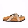 Moosefield Men's Leather Sandals - Beige