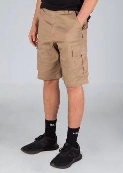 Mens Unit Broadcast Cargo Walkshort - KHAKI