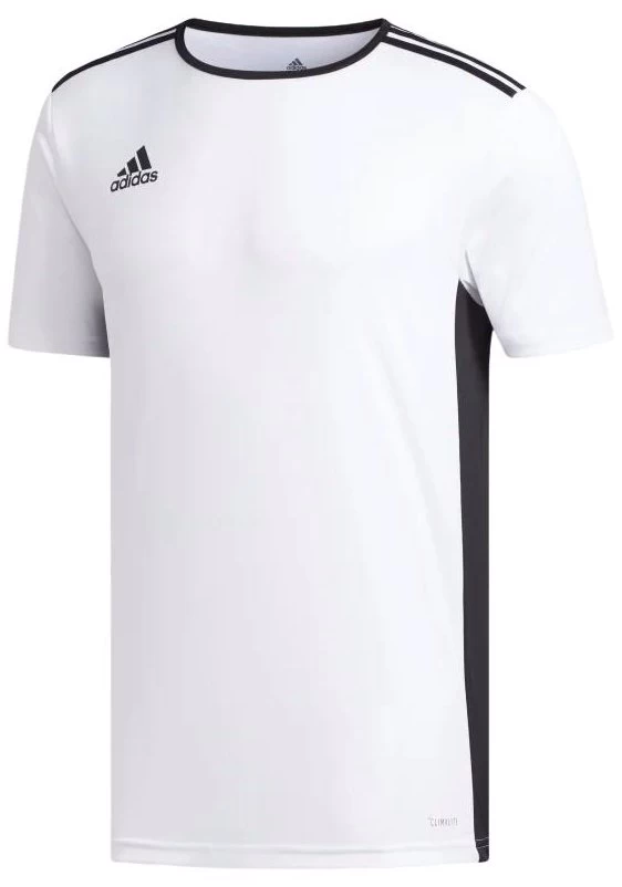 Adidas Mens Entrada 18 White/Black Football/Soccer Athletic Jersey 1 Adidas Mens Entrada 18 White/Black Football/Soccer Athletic Jersey