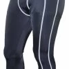 Mens Black Compression Tights Gym Running Bike Cycling Training Pants