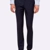 Oxford Men's Marlowe Wool Suit Trousers - Gunmetal