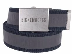 Bikkembergs Black Cotton Belt