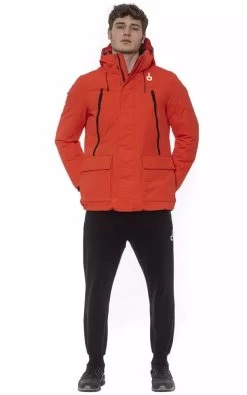 Tond Red Polyester Jacket -Fashion Menswear Shop 466c5c92cc2bc7af5813837c7078c527